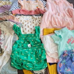 Baby Girl Toddler Clothes Size: 24 Months Bundle 31 PCs.