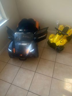 McLaren Racing Kids Ride-On Electric Car