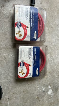 Universal Grade 6” Dishwasher Water Supply Kit And Paint Bruch 