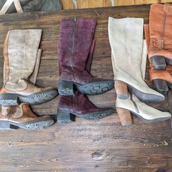Assortment Of Boots size 9 