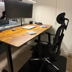 Black Chair mat for Hardwood Floor 36 x 48 inches