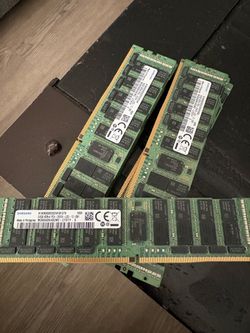 Samsung 64GB DDR4 LRDIMM Ram Lot