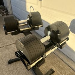Brand New 80LB Adjustable Dumbbells 
