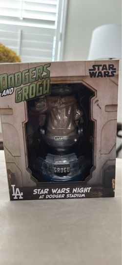 LA Dodgers x Grogu Star Wars Night Bobblehead