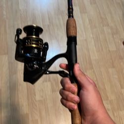Fishing Combo Spinning Reel