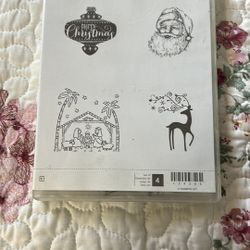Stampin' Up! Best of Christmas Stamp Set - Black and White