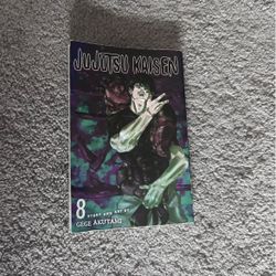 Jujutsu kaisen Manga 8