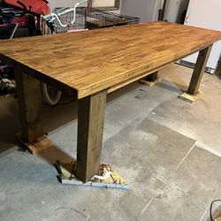 Custom Farmhouse Kitchen Table