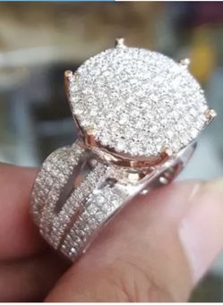 Sparkly Multi Stones Ring 