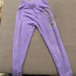 Girls purple sweat Pants