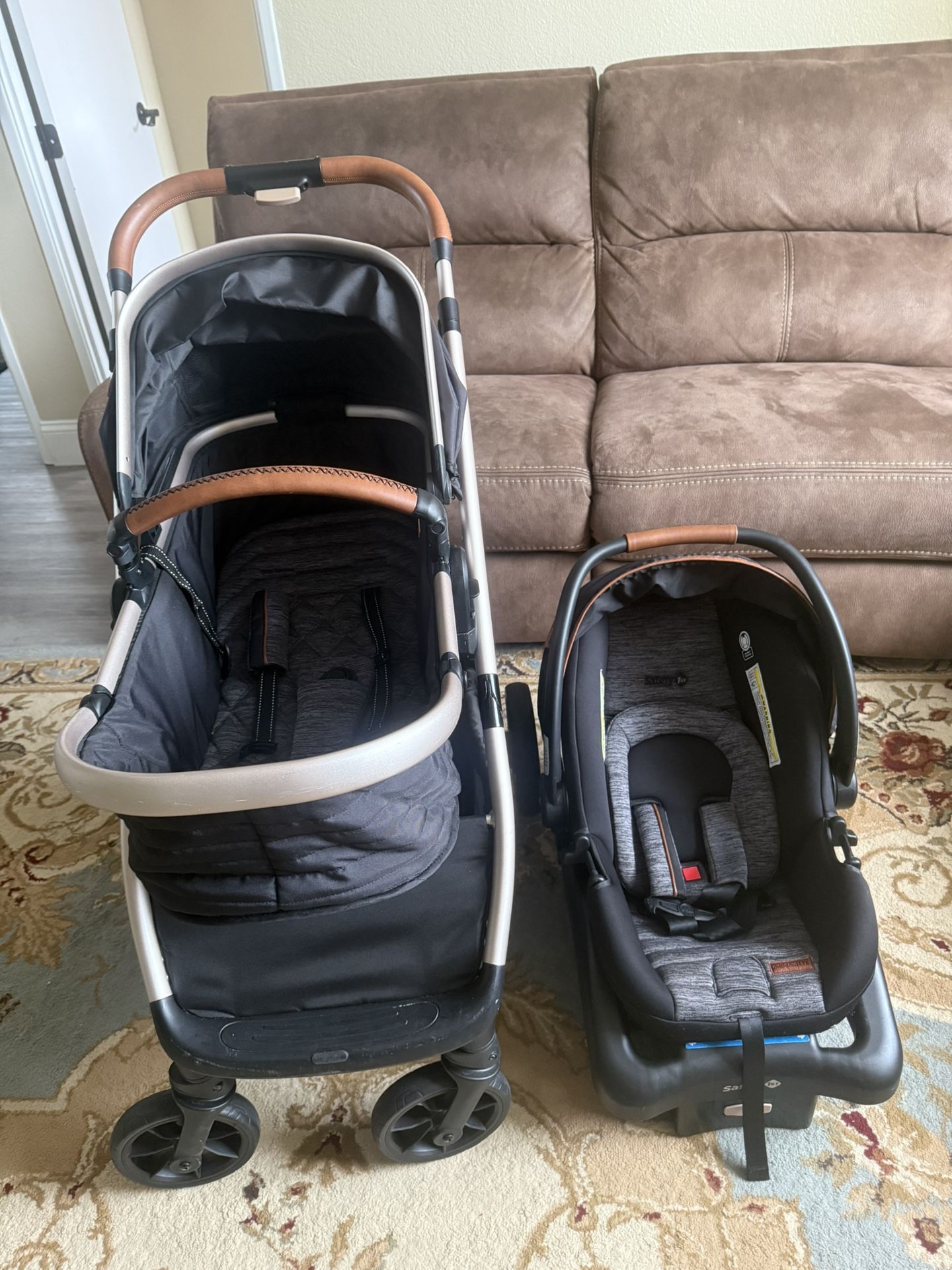 Stroller and car seat