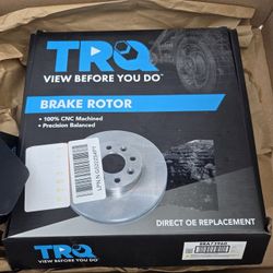 TRQ Rotor And Brake Pads
