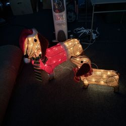 Dachshund Christmas Decor, 40.00 OBO