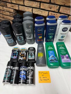 Body wash and deodorants
