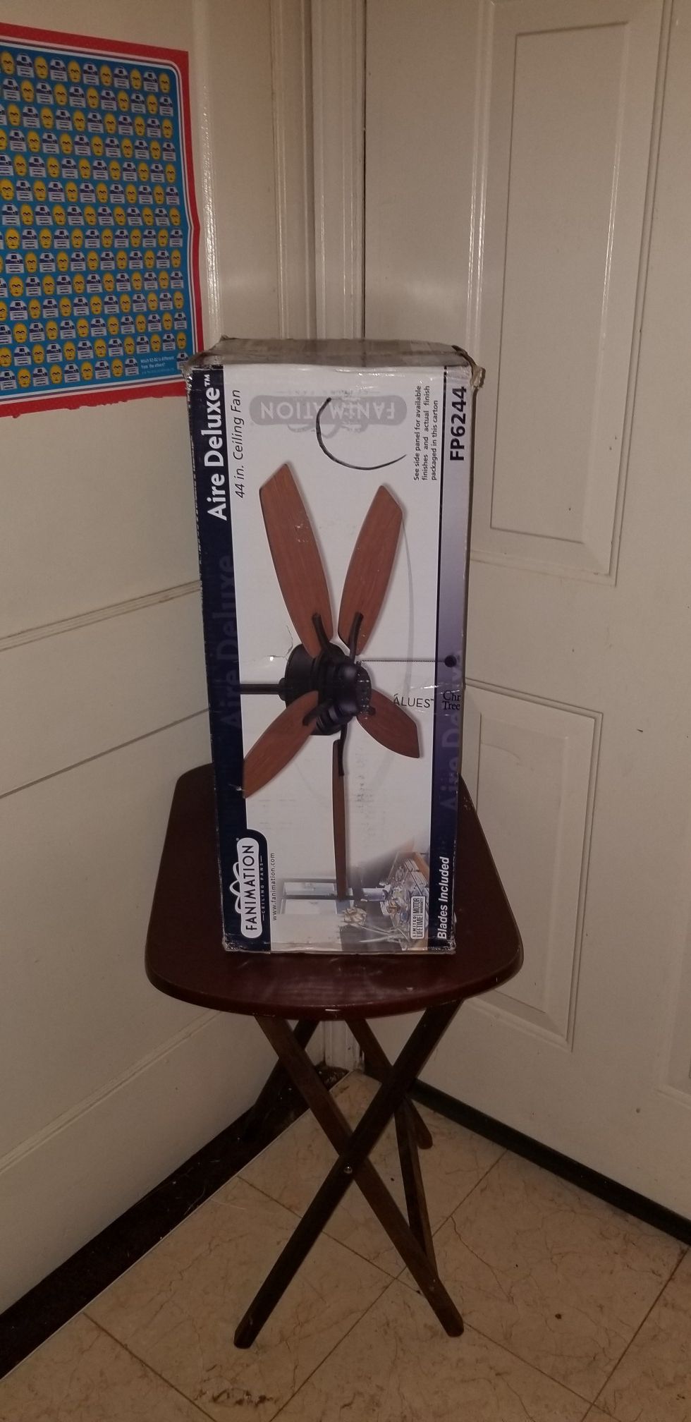 Aired deluxe 44 inch ceiling fan