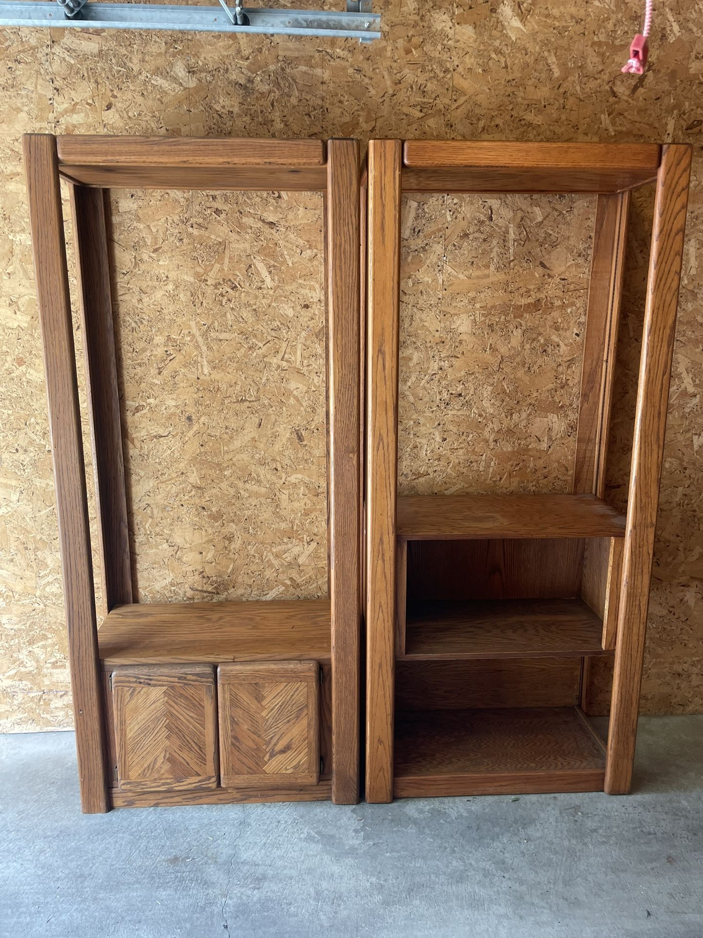 Solid Oak Shelves