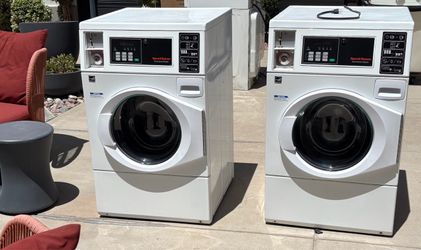 Commercial coin operated washers & dryers