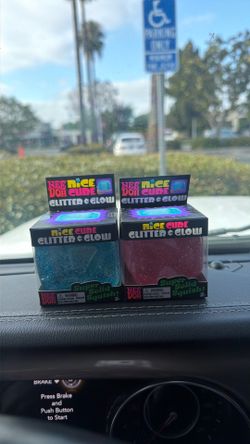 Needoh glitter ice cube set