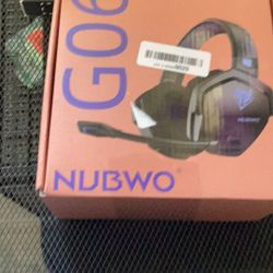 Go6 Nubwo Gamers Head Phone 