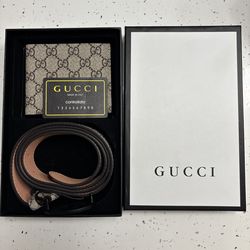 GG belt and wallet