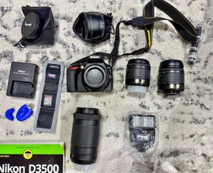 Nikon d3500 bundle