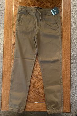 RSQ Boys Twill Jogger Pants