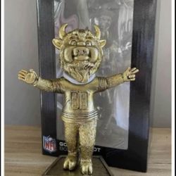 Billy Buffalo Buffalo Bills NFL Pure Gold Mascot Bobblehead 