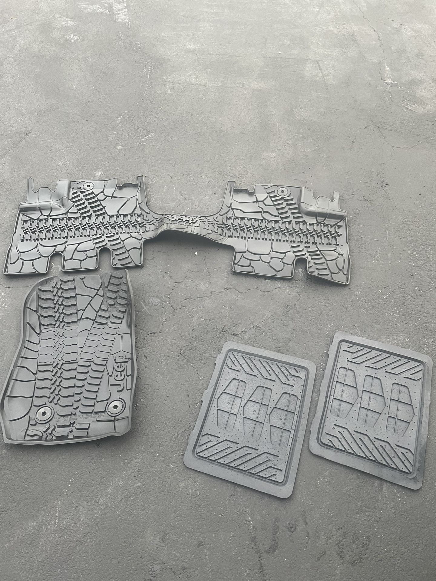 Jeep All Season Winter Matts