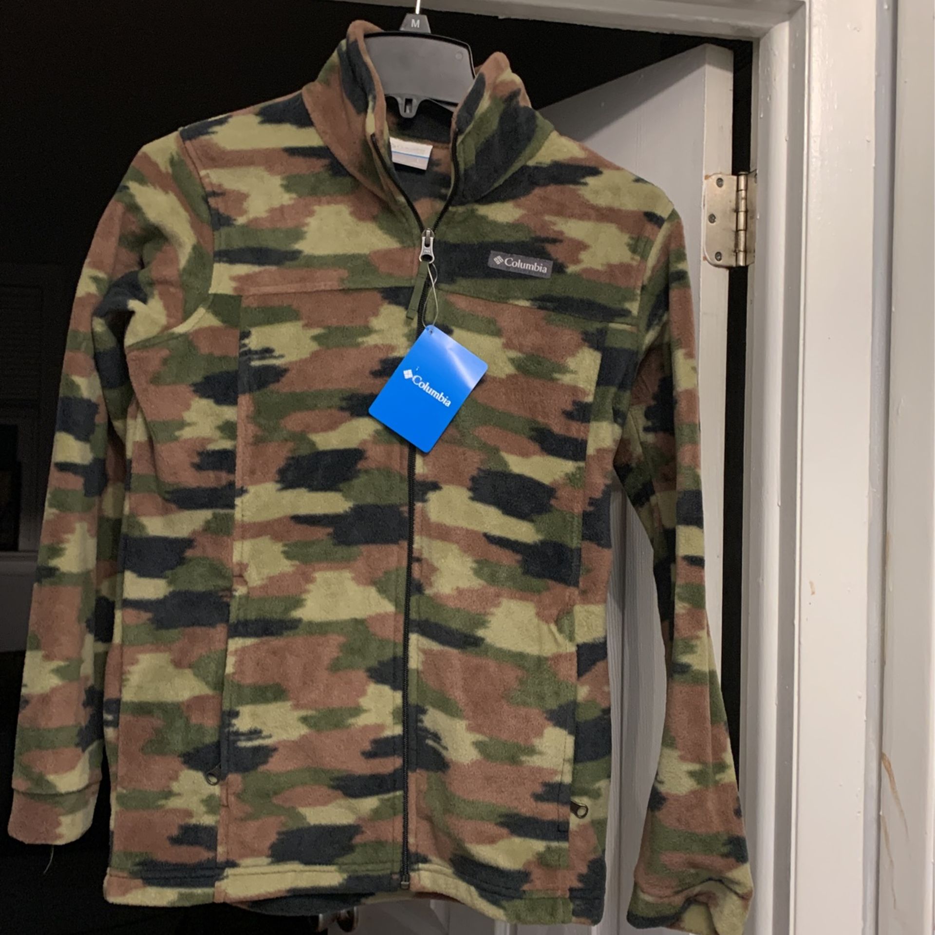 Camouflage Green Boys Columbia Jacket