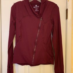 90 Degree by Reflex Womens medium sweatshirt coverup jacket athletic yoga