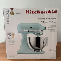 Kitchenaid Mixer 4.5 Quart , Mineral Blue 