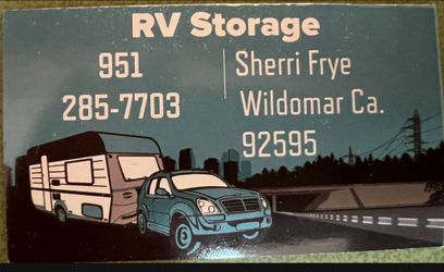 RV , Trailer & Equipment storage Wildomar Ca