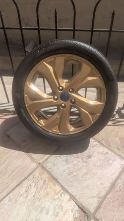 4 Original Subaru, Gold , 18 Inch wheels & 4 Replaced Tires, $550, OBO.