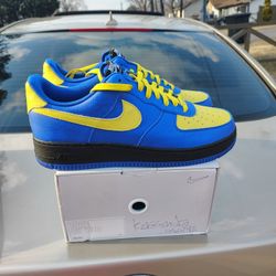 $140  Local Pickup   Nike Air Force 1 Low Made By You Golden State Warriors Edition  Size 12  OG Box  No Trades Price Is Firm  Extremely Rare 