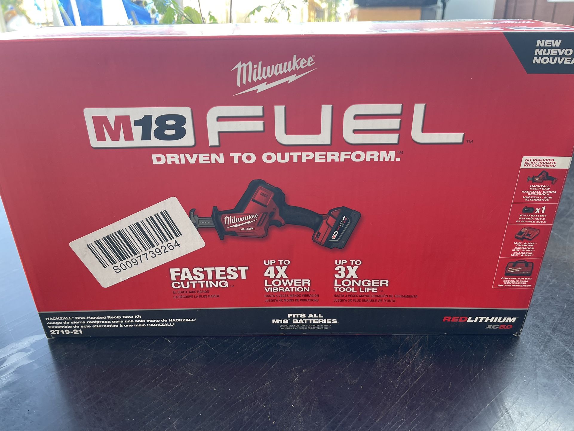 MILWAUKEE M18 FUEL #2719-21 HACKZALL SAW KIT