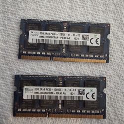 2 , 8GB Laptop Ram , ( 16 GB )