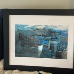 The roofs of Barcelona by Pablo Picasso Print