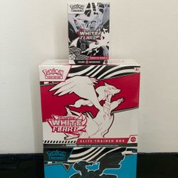 White Flare ETB And Bundle