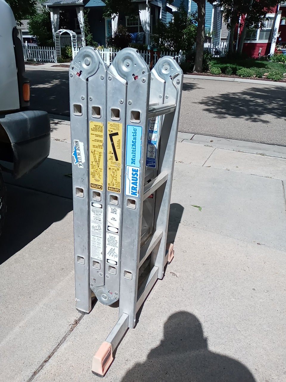 Krause multimatic 12ft. Ladder for Sale in Longmont, CO OfferUp
