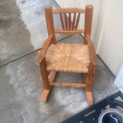 Toddler Rocking Chair Handmade