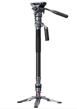 SmallRig 5565 Carbon Fiber Video Monopod Fluid Head 68.9" 11lb Capacity