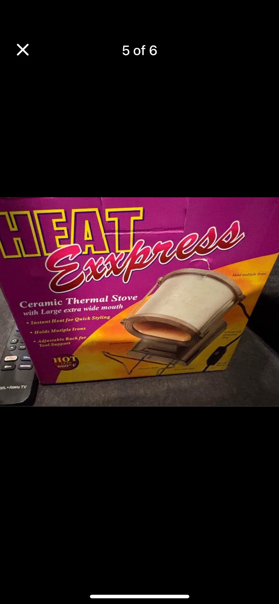 Curling Iron Stove (new)