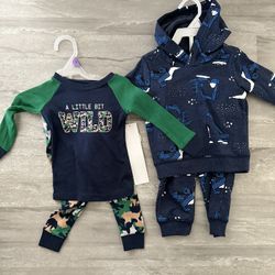 Baby Boy Sets Pants Hoodie