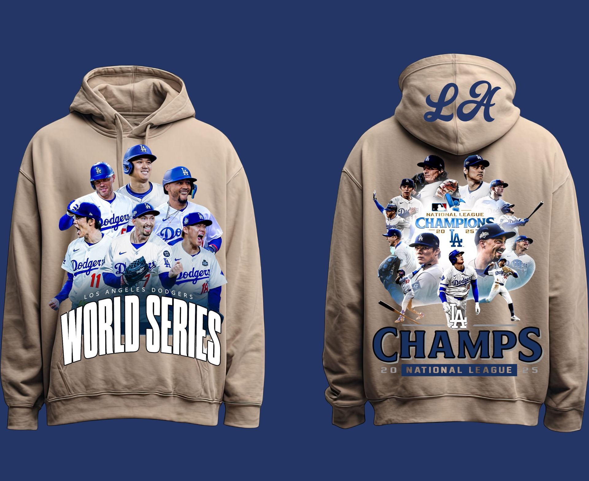 Inspired Hoodies Front & Back