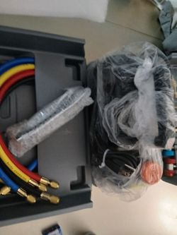 Vacuum pump AC machine portable