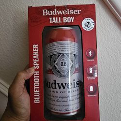 Budweiser TALL boy Bluetooth Speaker