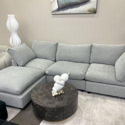 New Grey Cloud Couch 4pc