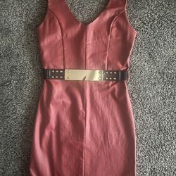 Brand New Faux Leather Dress From Windsor 