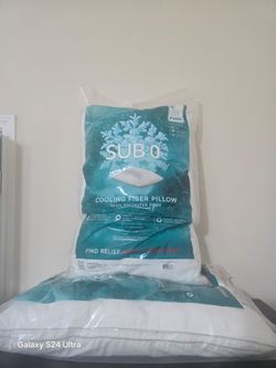 New qty 2 queen size cooling pillows $50 obo