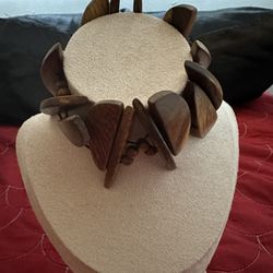 vintage wooden bracelet natural retro